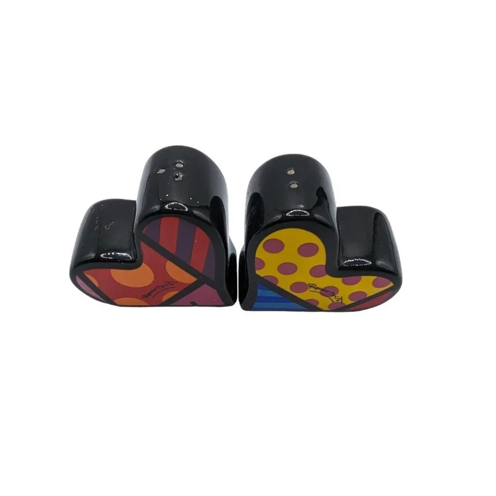 Romero Britto add touch